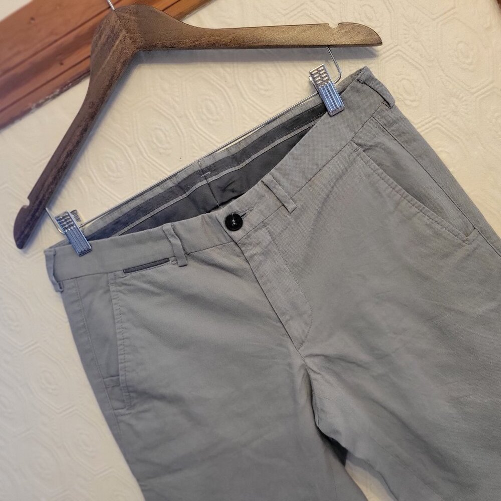 Zara Man Men's Chino Pants Size EUR 40 / USA 31 — Grey — 100% Cotton‎